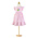 Ishtex Textile Products, Inc Tulip Applique Dress