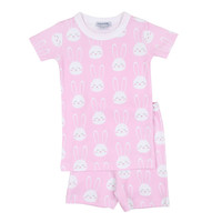 Magnolia Baby All Ears Pink Printed Short Pajamas