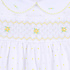 Magnolia Baby Ellen's Classics Yellow Smocked Collared Flutters Dress Set