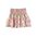 Pleat Collection Scottie Skirt Pink & Orange Watercolor
