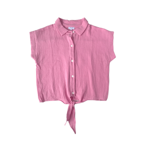 Pleat Collection Sayer Top Party Pink