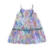 Forever Young Colorful Paisley Strap Dress