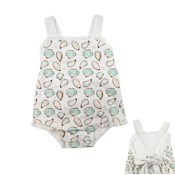 Cypress Row Oysters Girls Sunsuit