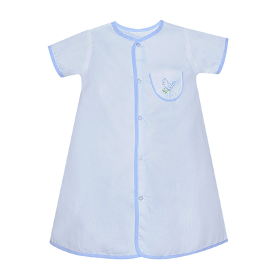 Baby Sen White Levi Boy Daygown