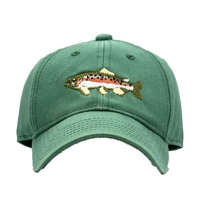 Harding Lane Trout on Moss Green Baseball Hat