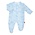 Magnificent Baby Blue Doeskin Modal Magnetic Footie