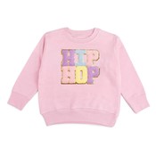 Hip Hop Pink Patch Sweatshirt