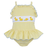 Anavini Duckies Yellow 1PC Swimsuit