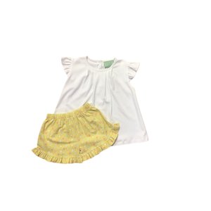 Sage & Lilly Yellow Floral Alice Angel Wing Set