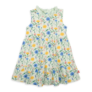Magnificent Baby Le Jardin Organic Cotton Ruffle Magnetic Dress