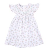 Magnolia Baby Annalise's Classics Bishop Printed Flutters Toddler Dress