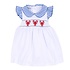 Magnolia Baby Snappy Smocked Collared Flutters Dress Set