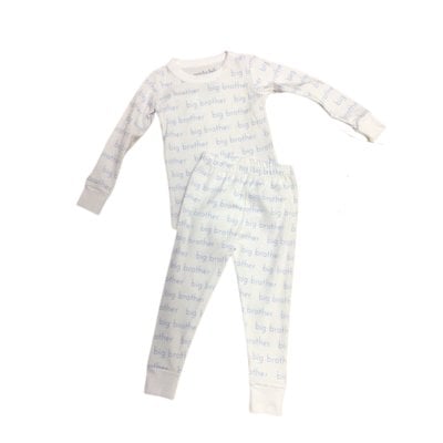 Magnolia Baby Blue Big Brother Long Pajamas