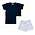Baby Loren Navy Blue T-Shirt