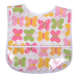 3 Marthas Butterfly Kisses Laminated Bib