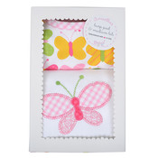 3 Marthas Butterfly Bib/Burp Box