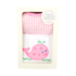 3 Marthas Pink Whale Bib/Burp Box Set