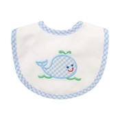 3 Marthas Blue Whale Feeding Bib