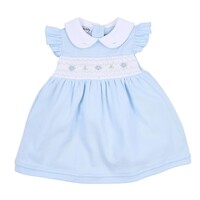 Magnolia Baby Hailey & Harry Smocked Collared Flutters Dress
