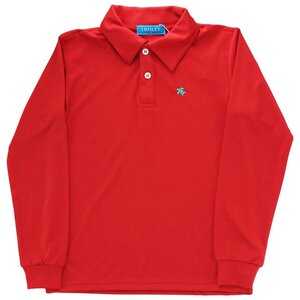 J Bailey L/S Performance Polo Red