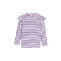 Bisby Lilac Sparkle Stripe Sadie Top