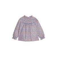 Bisby Devon Floral Blue McCall Top