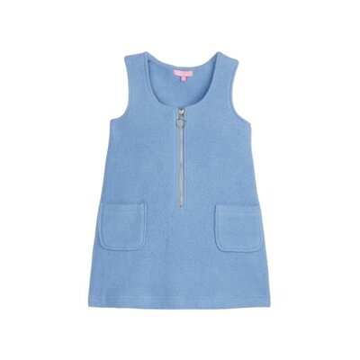 Bisby French Blue Sherpa Retro Jumper