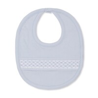 Kissy Kissy Light Blue Bib w/ Hand Smock