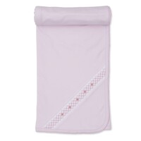 Kissy Kissy Pink Hand Smock Blanket