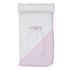 Kissy Kissy Beary Plaid Pink Hooded Towel w/Mitt Set