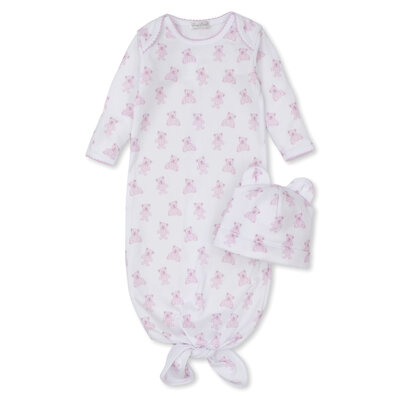 Kissy Kissy Beary Plaid Pink Sack w/Hat