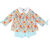 The Oaks Apparel Fall Floral Mary Charlotte Bloomer Set