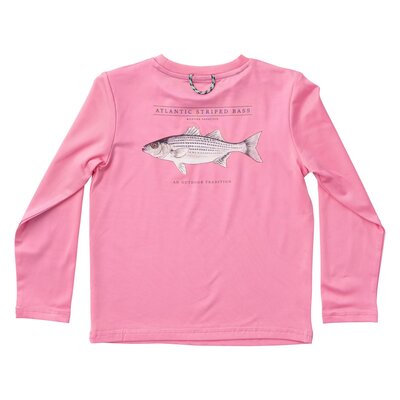 Prodoh Pink Cosmos L/S Pro Performance Fishing Tee