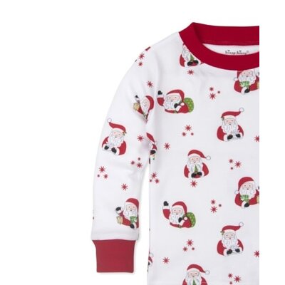 Kissy Kissy Jolly Santas Pajama Set Snug Prt