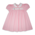 Lullaby Set Pink Mini Gingham Ruth Ribbon Dress