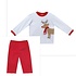 Zuccini Reindeer Stripe Knit Pant Set