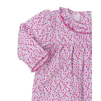 Kissy Kissy Hearts Abloom Pink Floral Playsuit