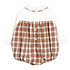 Sophie & Lucas Brown Woodford Plaid Bubble