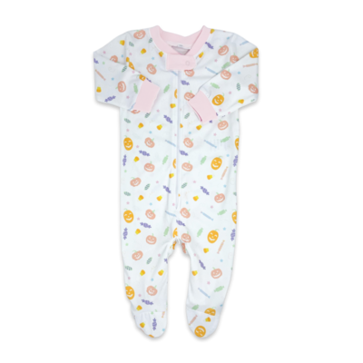 Lullaby Set Pink Halloween Once Upon A Time Footie