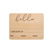 Fill in Baby Arrival Milestone Photo Prop