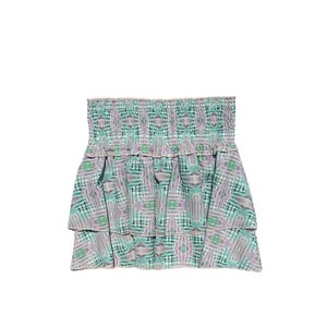 Pleat Collection Candy Plaid Scottie Skirt