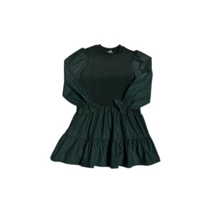 Pleat Collection Hunter Green Cece Dress