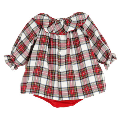 Sophie & Lucas Steward Plaid Ruffle Float