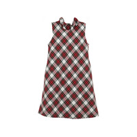 Gabby Red Blair Plaid Dress