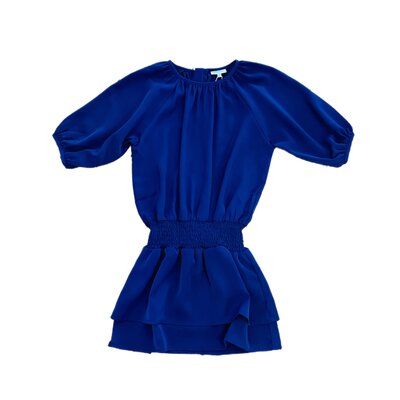 Pleat Collection Navy Rory Dress