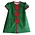 Marco & Lizzy Christmas Bows on Appliqued A-Line Dress