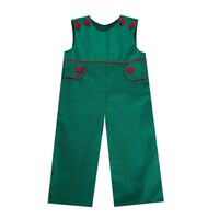 Marco & Lizzy Green Corduroy Overall