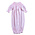 Baby Loren Pink Diamond Print Pima Hand Smocked Gown