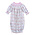 Baby Loren Me and Mommy Unicorn Floral Pima Hand Smocked Gown