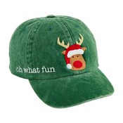 Mud Pie Green Christmas Hat